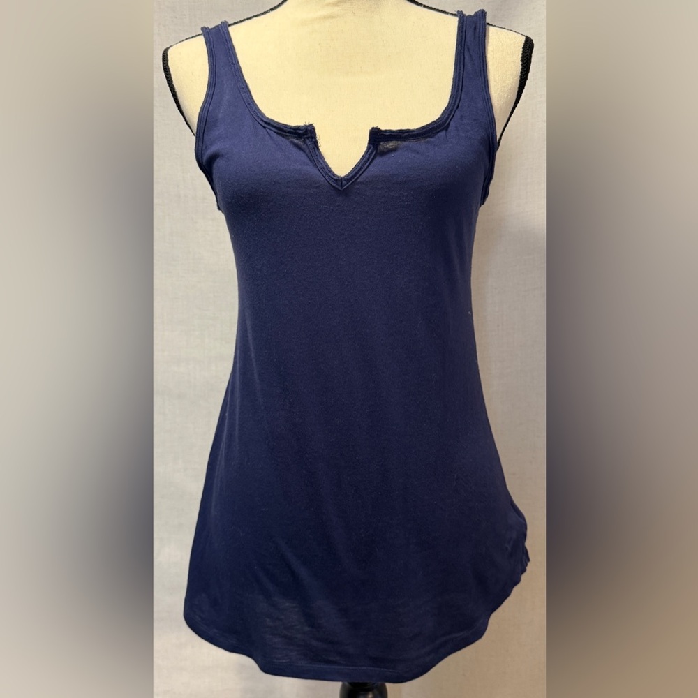 American Eagle Outfitters Deep Blue Tank Top, Size S